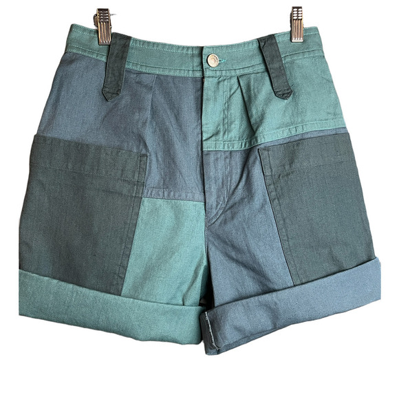 Women's Isabel Marant Kalerna Shorts In Petrol - Picture 1 of 15